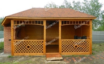 Деревянная беседка «Кассиопея»